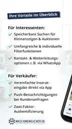 Maschinensucher screenshot