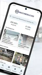 Maschinensucher screenshot