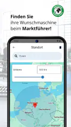 Maschinensucher screenshot