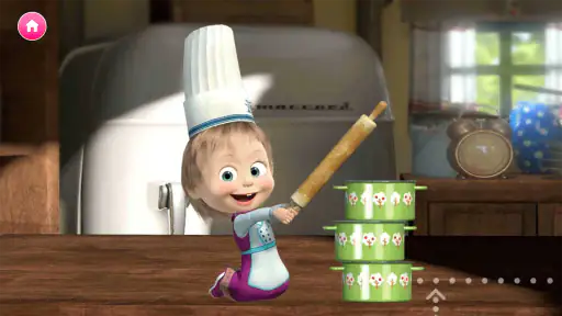 Masha and the Bear Mini Spiele screenshot