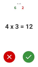 Mathe Kopfrechnen: 1x1 Rechnen screenshot