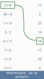 Mathe Spiele - Kopfrechnen screenshot