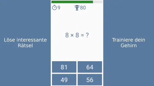 Mathe Spiele - Kopfrechnen screenshot