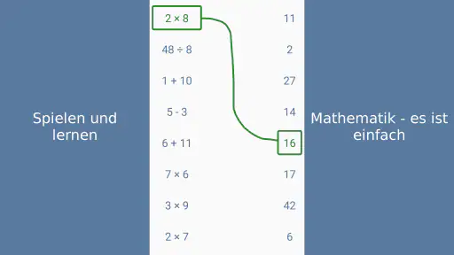 Mathe Spiele - Kopfrechnen screenshot