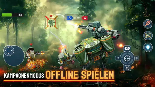 Mech Wars - Online-Kämpfe screenshot