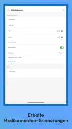Medikamentenplan screenshot