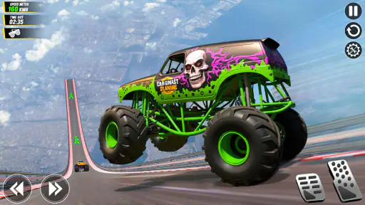 Mega Ramp Monster Truck Stunts screenshot
