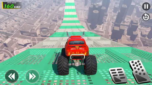 Mega Ramp Monster Truck Stunts screenshot