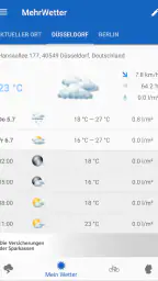 MehrWetter screenshot
