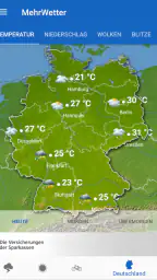 MehrWetter screenshot