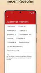 Mein Kochbuch, Rezepte sammeln screenshot