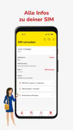Mein NettoKOM App screenshot