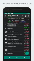 Meine Ausgaben screenshot