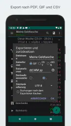 Meine Ausgaben screenshot
