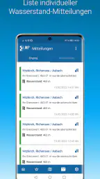 Meine Pegel screenshot