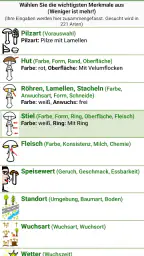 Meine Pilze (Pilzbestimmung) screenshot