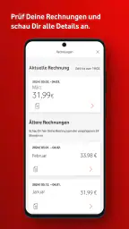 MeinVodafone screenshot