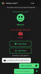Mensch oder KI? screenshot