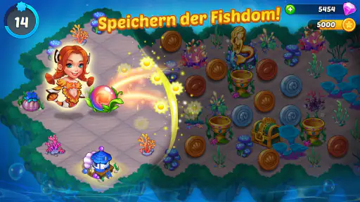 Merge Mermaids-magic puzzles screenshot