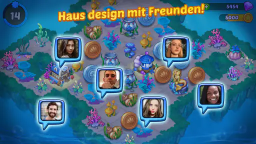 Merge Mermaids-magic puzzles screenshot