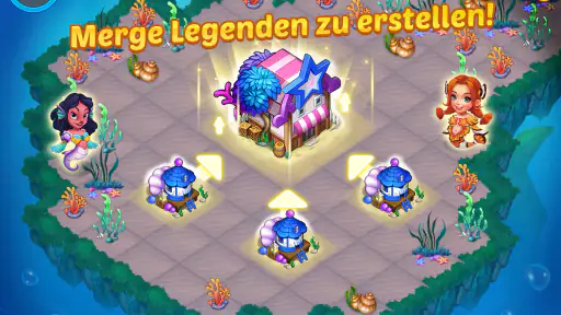 Merge Mermaids-magic puzzles screenshot