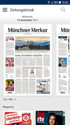 Merkur ePaper screenshot