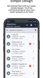 MeshCore screenshot