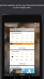 Met Office Weather Forecast screenshot
