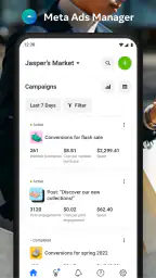 Meta-Werbeanzeigenmanager screenshot