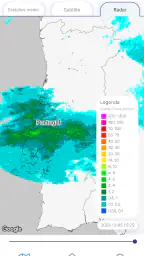 Meteo@IPMA screenshot