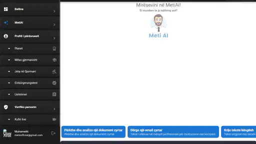 MetiAi screenshot