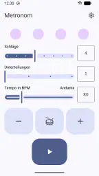 Metronom screenshot