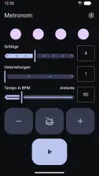 Metronom screenshot
