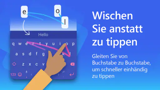 Microsoft SwiftKey KI-Tastatur screenshot