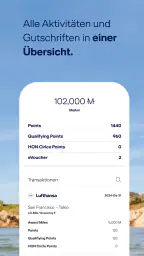 Miles & More screenshot