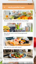 MIMBA Ernährung für Schwangere screenshot