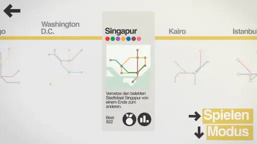 Mini Metro screenshot