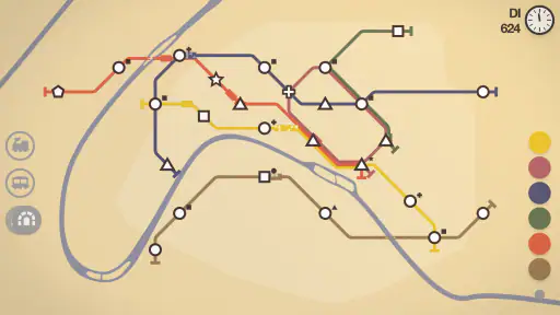 Mini Metro screenshot