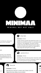 MINIMAA: Minimalist Launcher screenshot