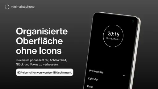minimalist phone®: Launcher screenshot
