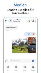 Mitteilungen screenshot