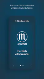 Mittelbayerische ePaper screenshot