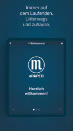 Mittelbayerische ePaper screenshot