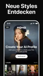 Momo: Fotos & Videos mit KI screenshot