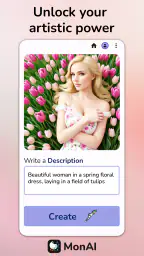 monAI - AI Art Generator screenshot