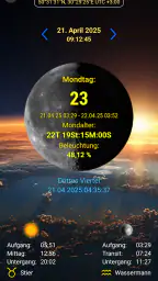 Mondkalender — Mondphasen screenshot