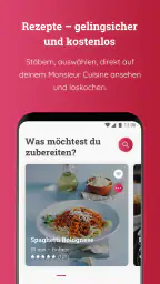 Monsieur Cuisine App screenshot