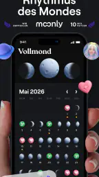 Moonly Mondkalender Mondphasen screenshot