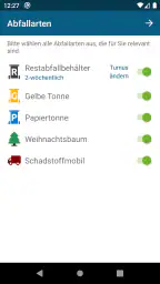 MSE Abfall screenshot