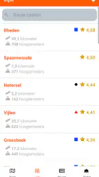 MTBroutes - Alle NL MTB routes screenshot